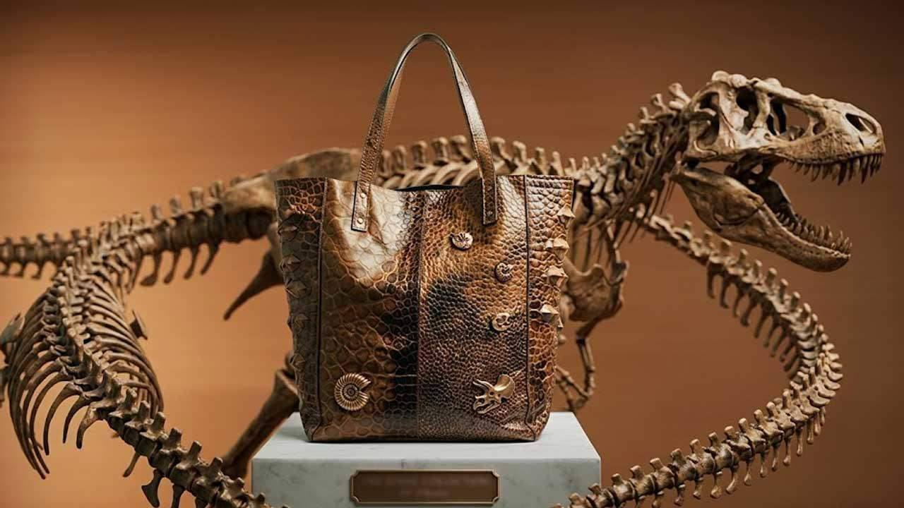 ¿Un bolso de piel de dinosaurio: ingeniería genética o receta de pollo?