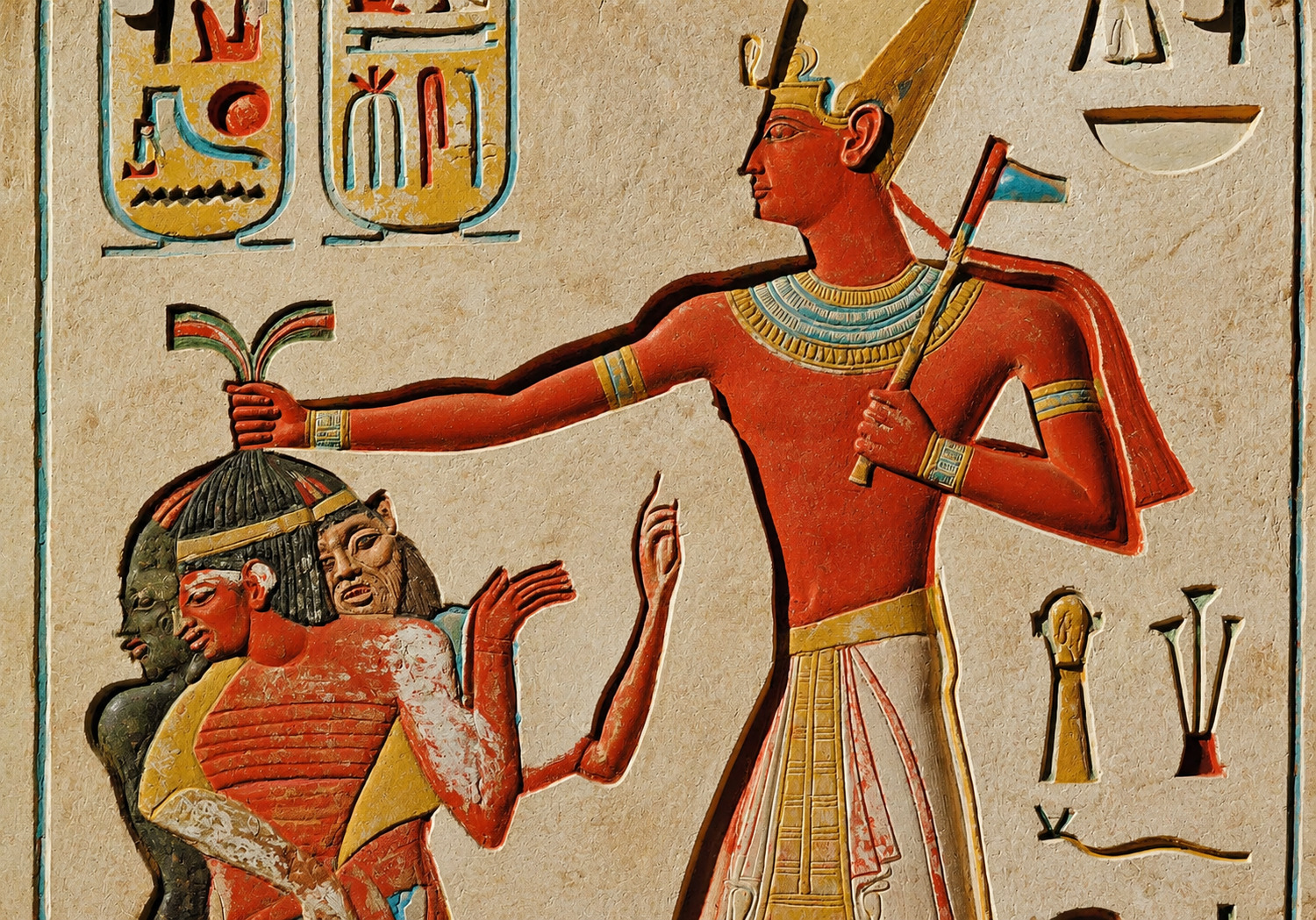 La derrota de los enemigos en el arte del Antiguo Egipto: de la Paleta de Narmer a los relieves de Ramsés II 